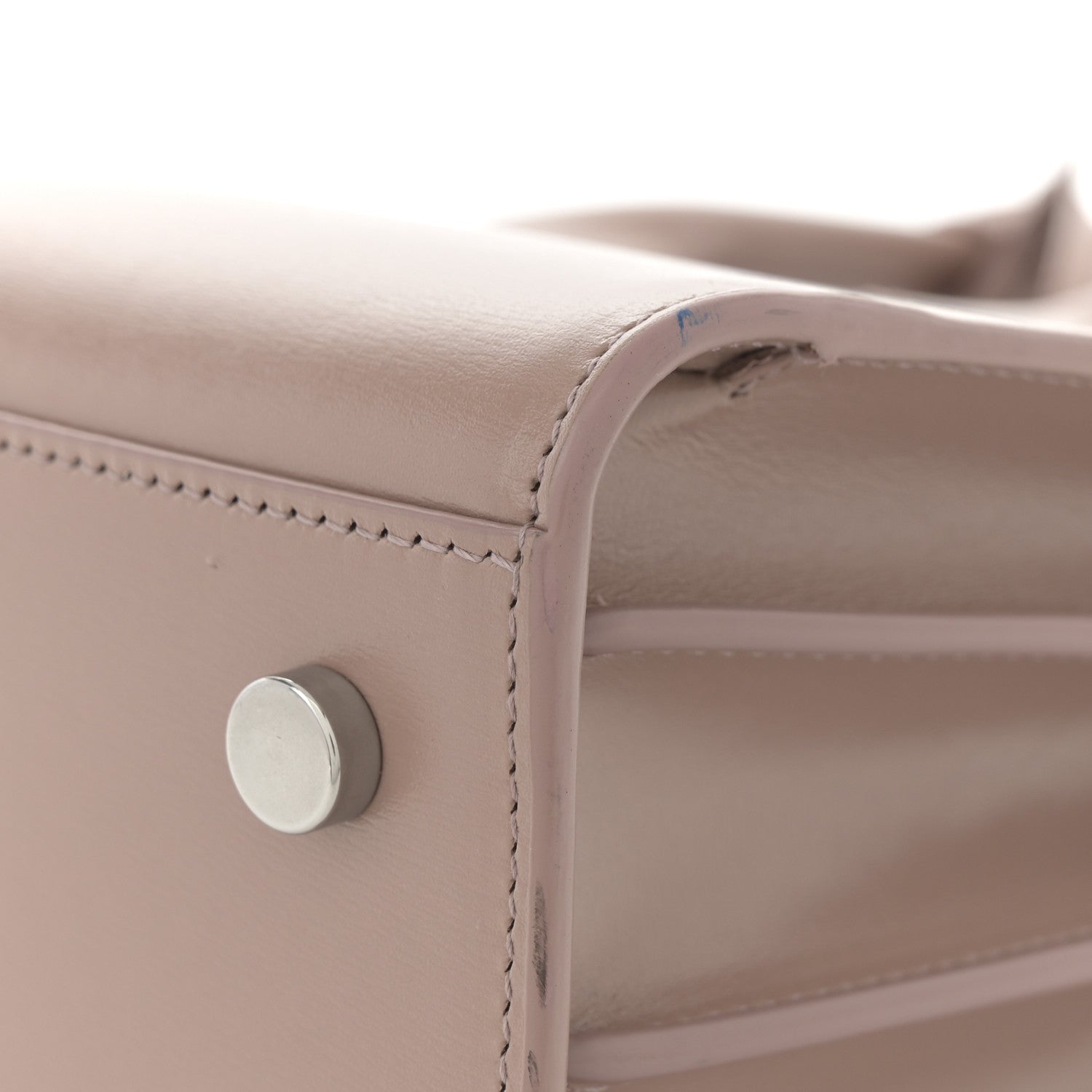 Saint Laurent Calfskin Baby Sac De Jour Dark Old Rose 11 of 12