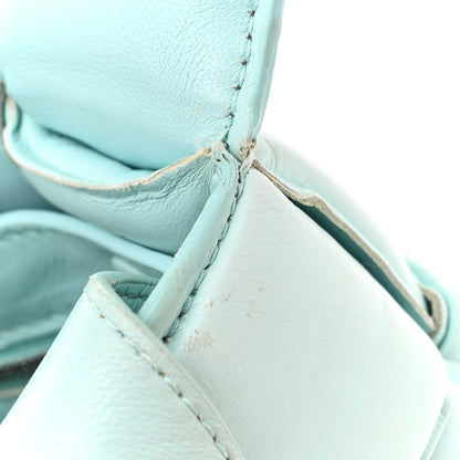 Bottega Veneta Paper Calfskin Maxi Intreccio Padded Cassette Crossbody Bag Spearmint 11 of 22