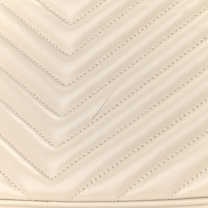 Saint Laurent Calfskin Matelasse Monogram Lou Camera Bag Crema Soft 10 of 10