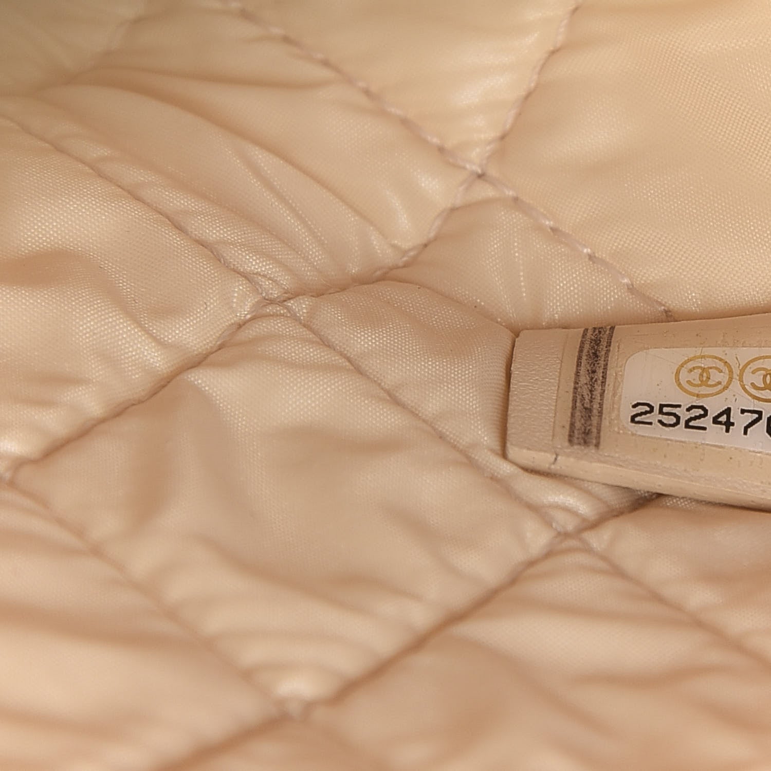 Chanel Canvas Small Deauville Pouch White 7 of 8