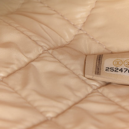 Chanel Canvas Small Deauville Pouch White 7 of 8