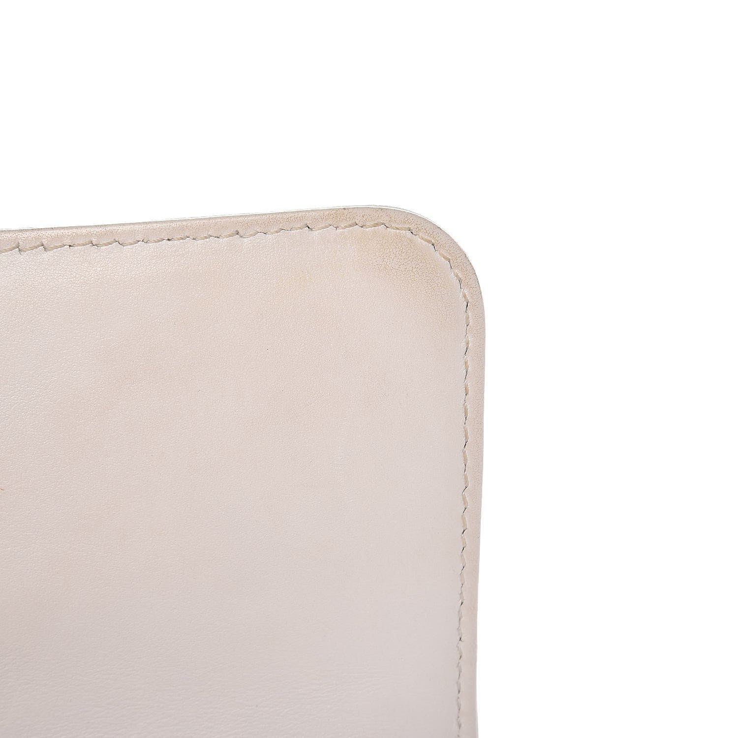 Chanel Lambskin Canvas Quilted Top Handle Flap Bag White 18 of 27