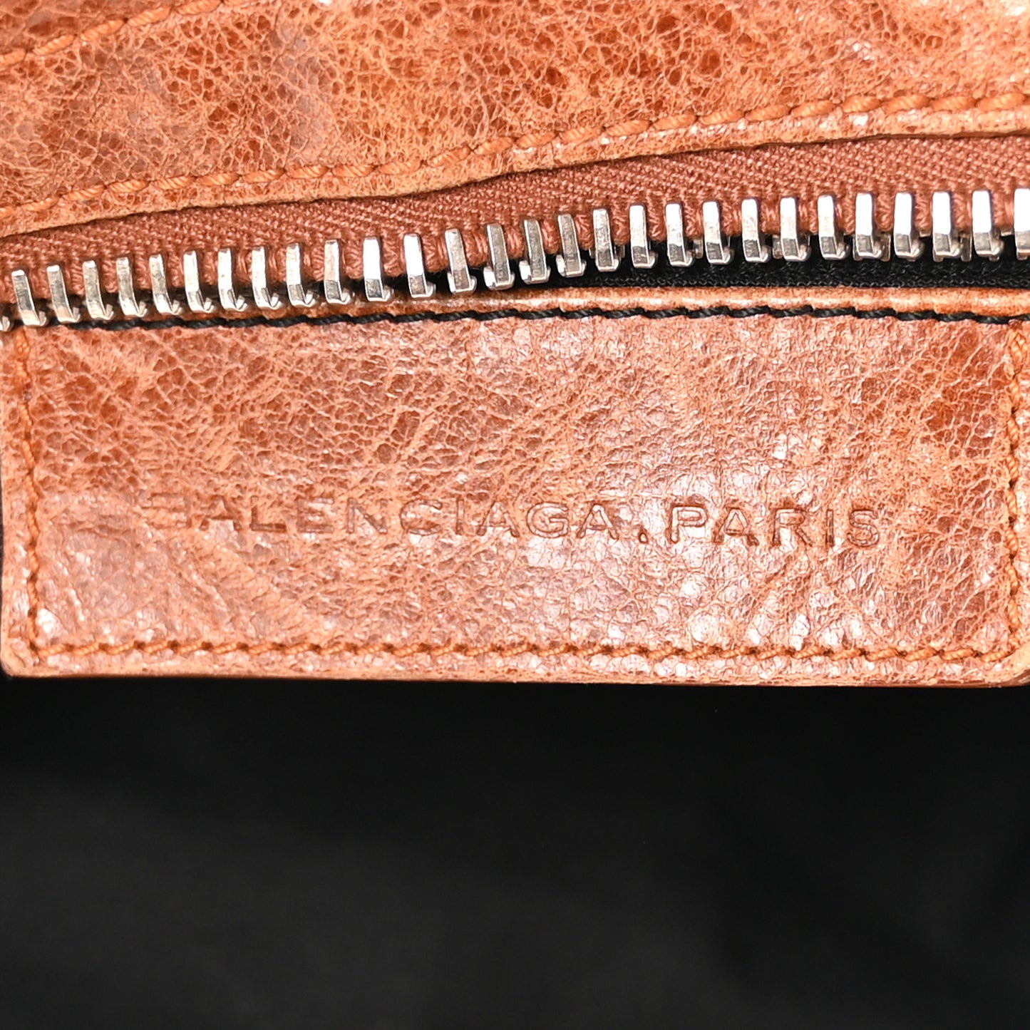 Agneau Giant 21 Silver Hardware City Sienna
