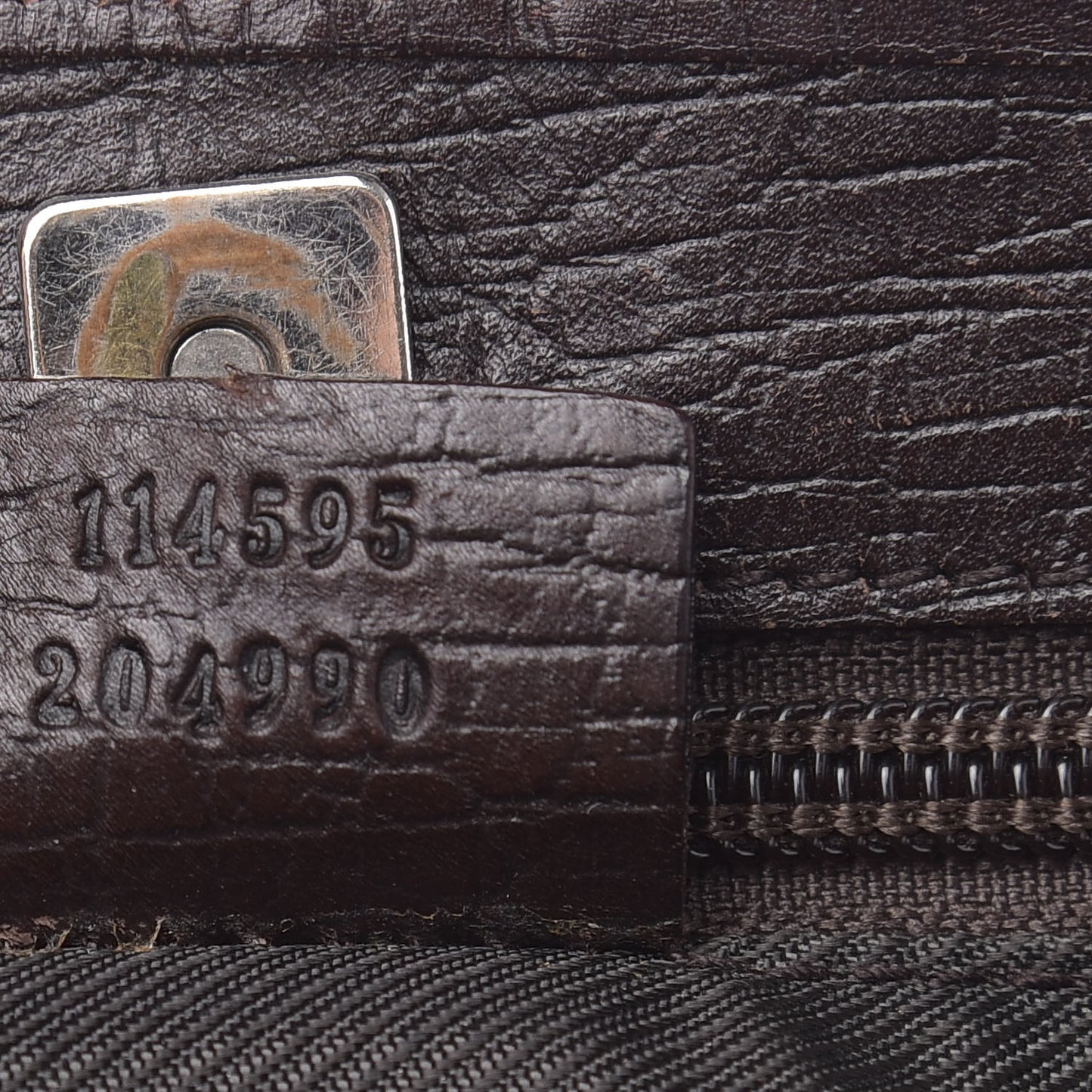 GG Plus Monogram Medium Joy Tote Dark Brown