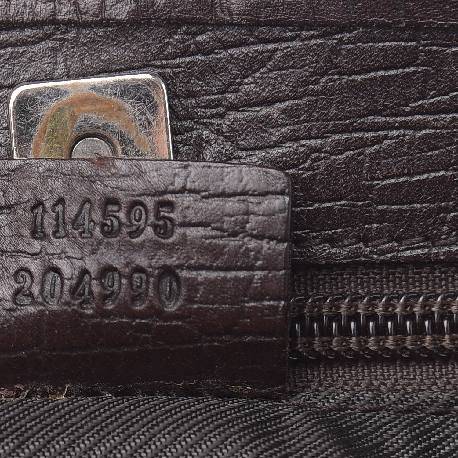 Gucci GG Plus Monogram Medium Joy Tote Dark Brown 7 of 17