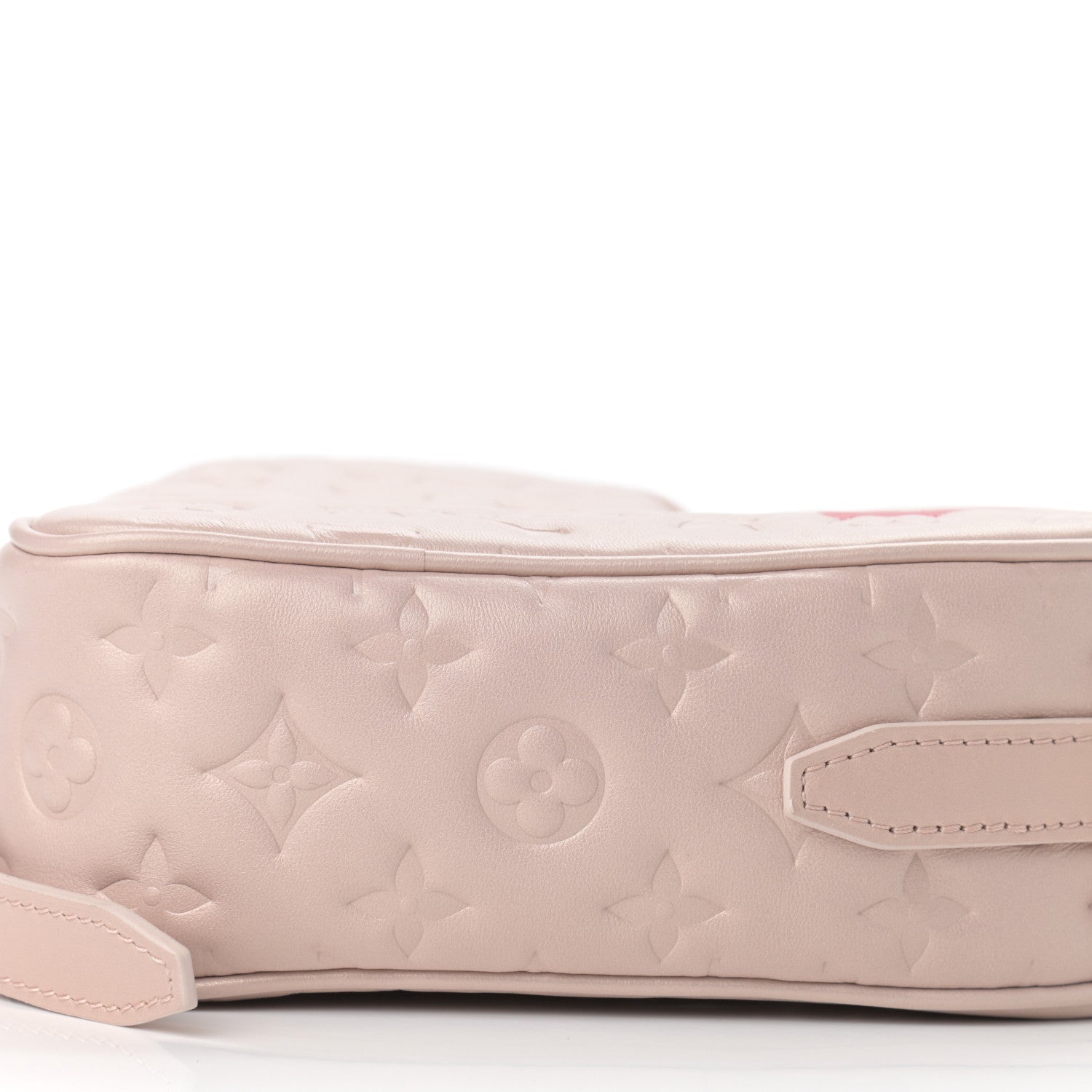 Louis Vuitton Lambskin Embossed Monogram Fall In Love Sac Coeur Light Pink 8 of 8