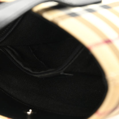 Burberry House Check Regent Tote Black 10 of 10
