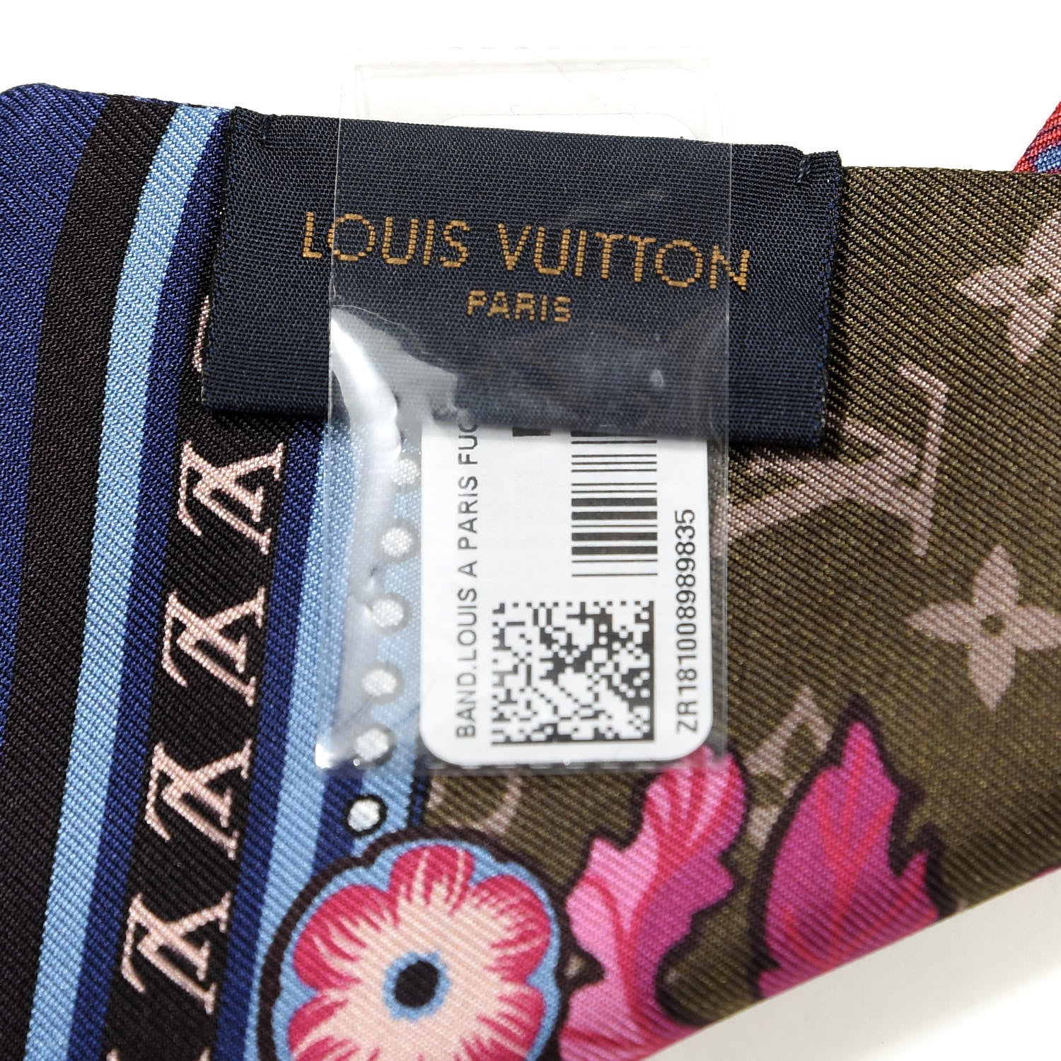 Louis Vuitton Silk Louis A Paris Bandeau Fuchsia 3 of 4