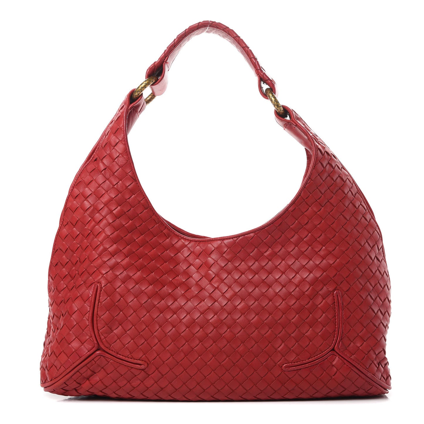Nappa Intrecciato New Ball Hobo Carmino