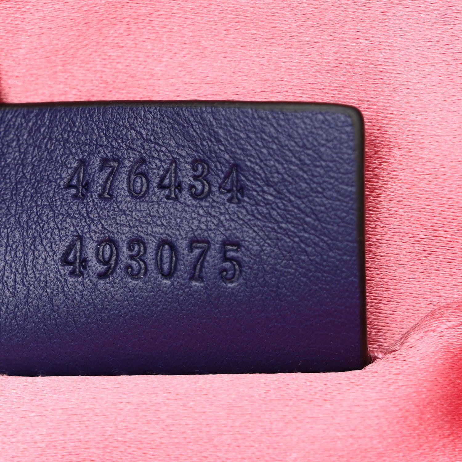 Gucci Velvet Matelasse GG Marmont Belt Bag 85 34 Cobalt Blue 7 of 11