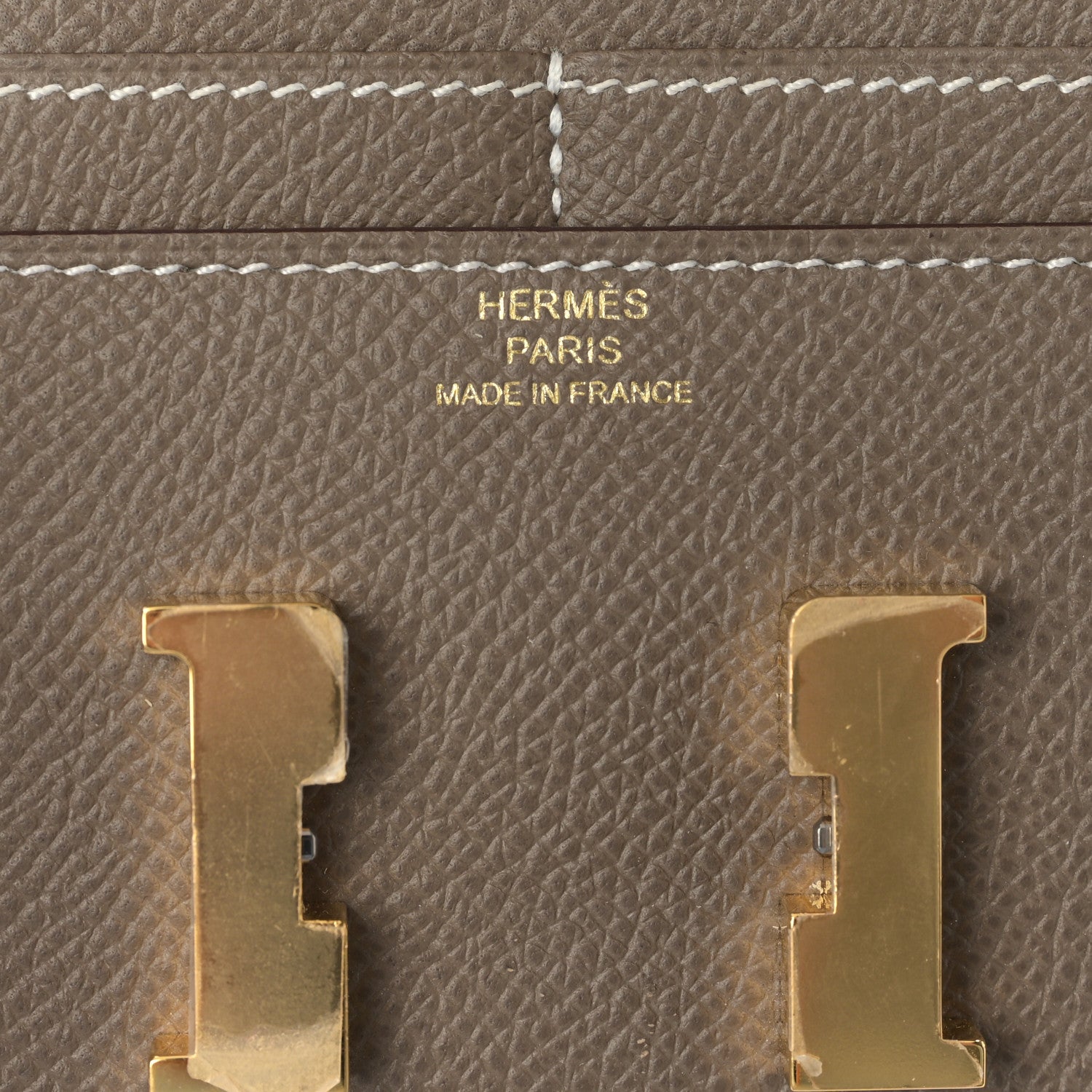 Hermes Epsom Constance Short Wallet Etoupe 6 of 9