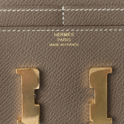 Hermes Epsom Constance Short Wallet Etoupe 6 of 9