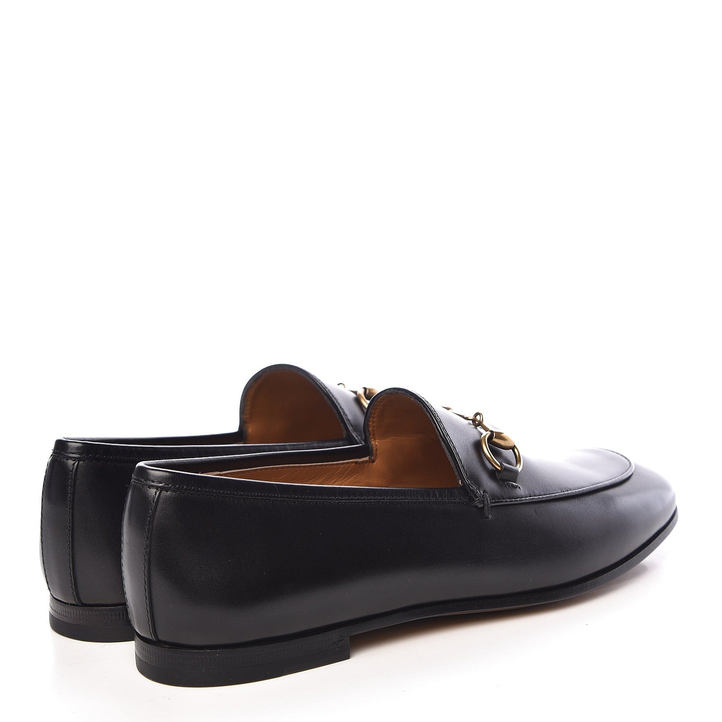 Calfskin Womens Jordaan Loafers 35.5 Black