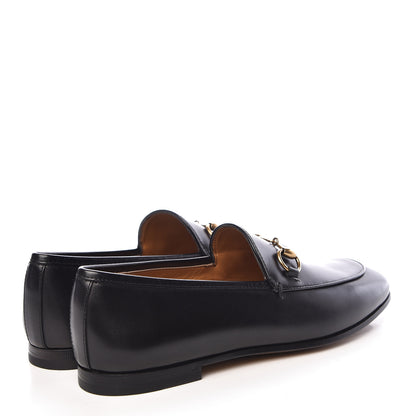 Gucci Calfskin Womens Jordaan Loafers 35.5 Black 4 of 8