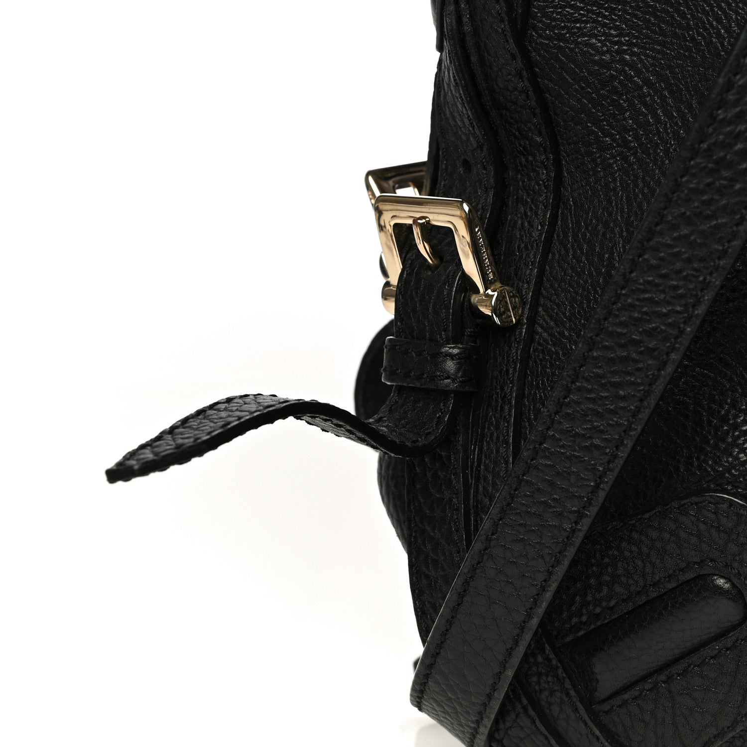 Burberry Calfskin Hobo Black 10 of 10