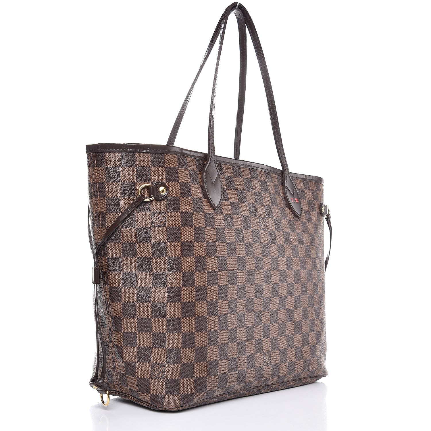 Louis Vuitton Damier Ebene Neverfull MM 3 of 15