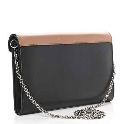 Celine Shiny Calfskin Clutch on a Chain Multicolor 3 of 16