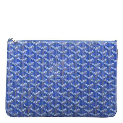 Goyard Goyardine Senat Pochette MM Sky Blue 1 of 8