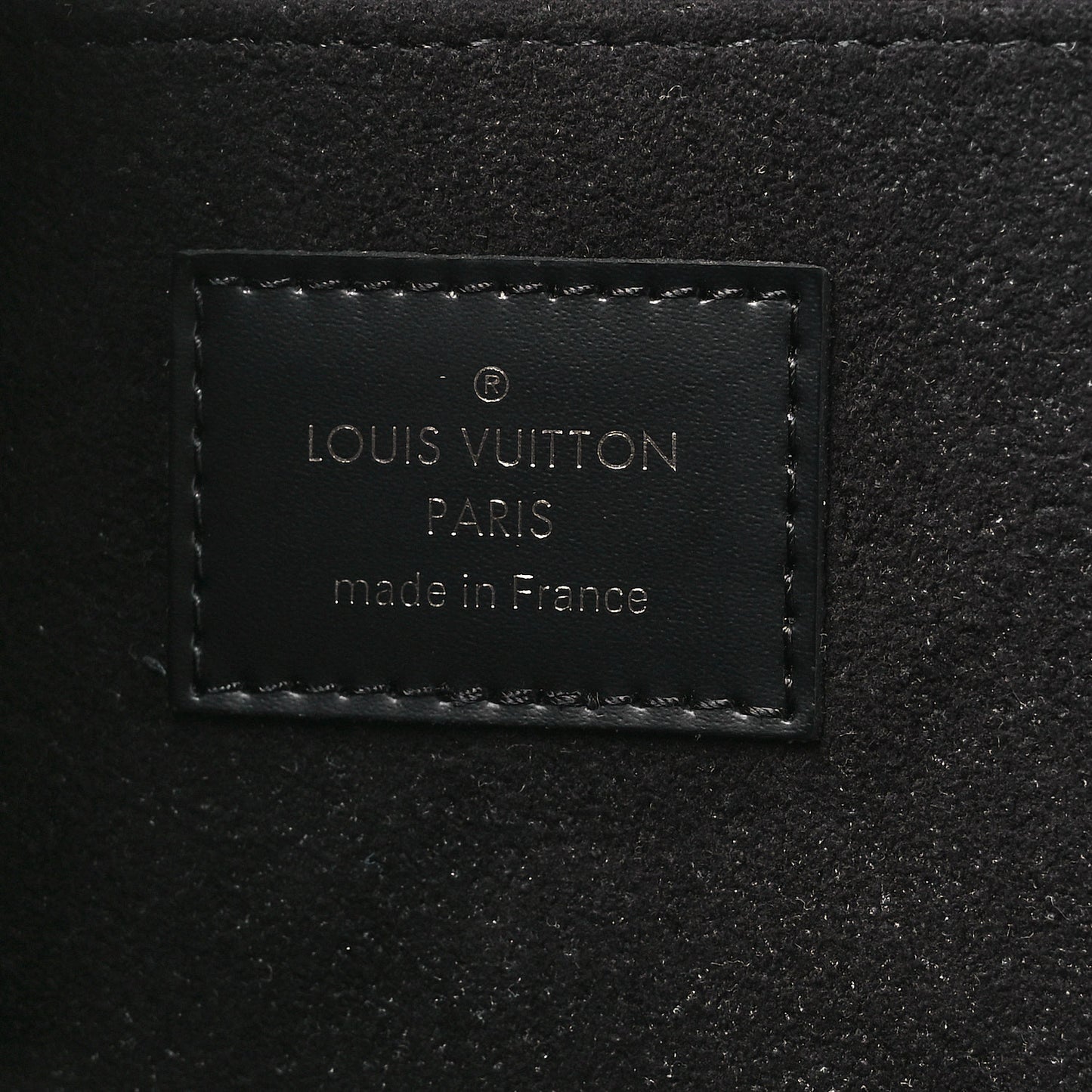 Epi Pochette Jour GM Black