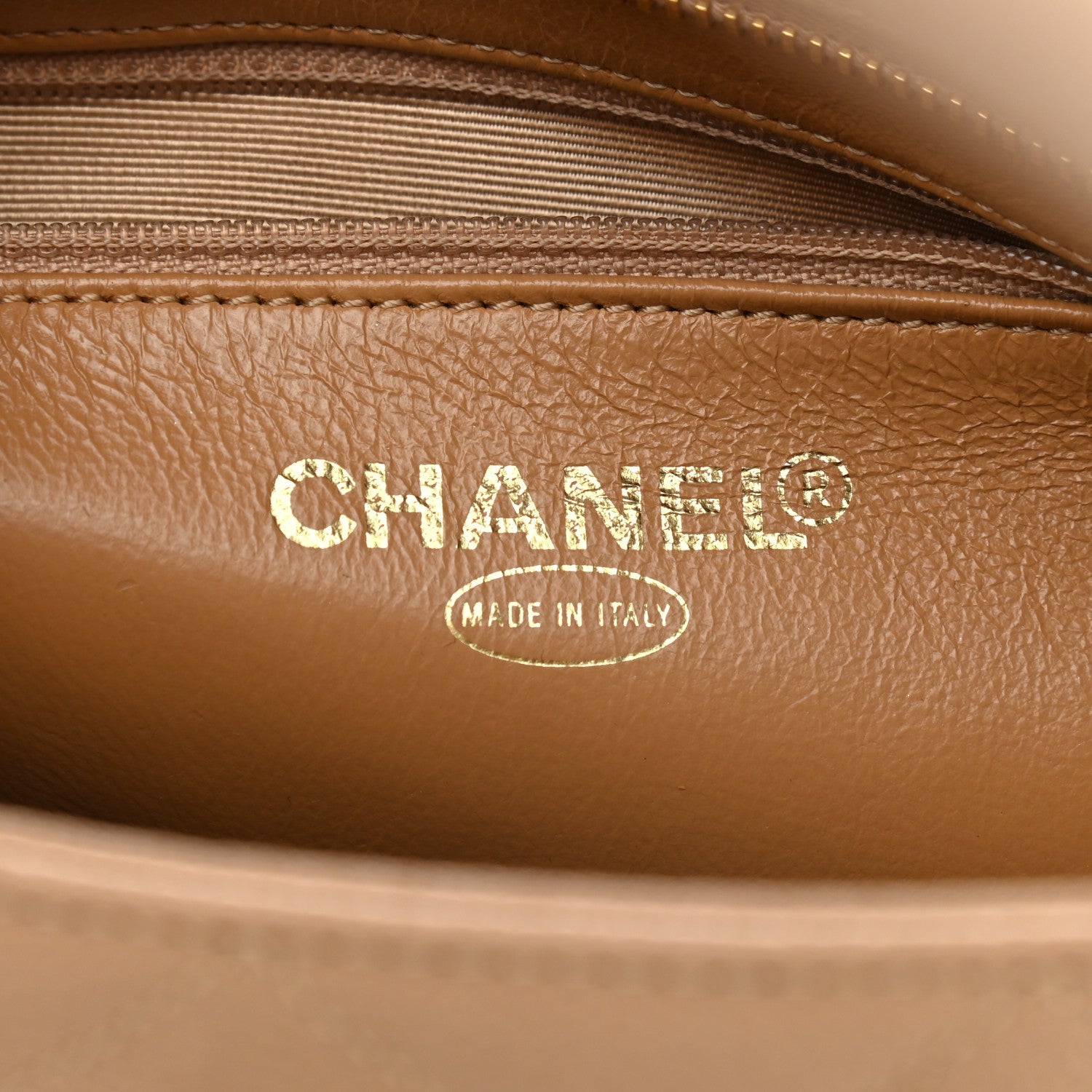 Chanel Caviar Quilted Medallion Tote Beige 6 of 12