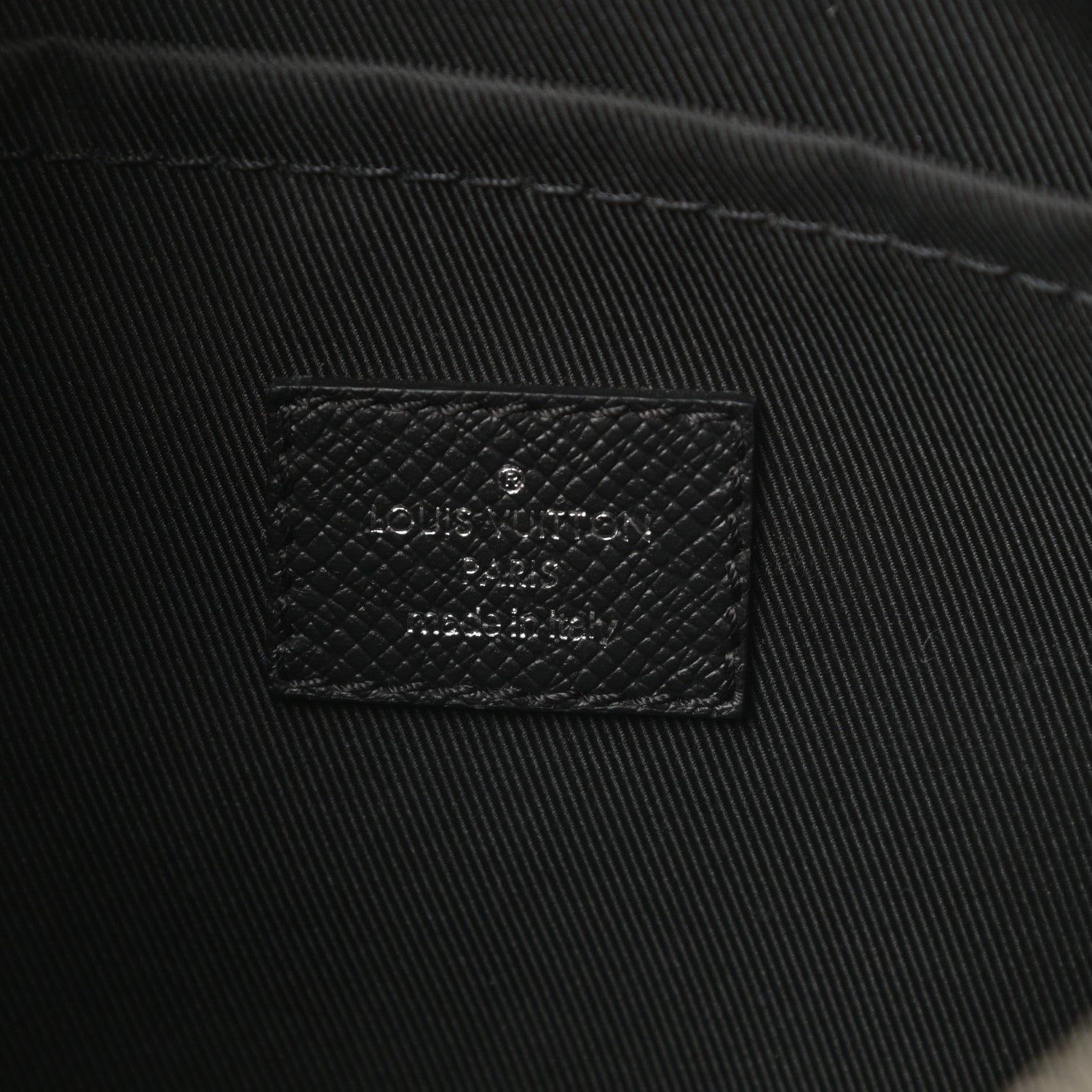 Louis Vuitton Taiga Monogram Eclipse Outdoor Messenger Black 6 of 10