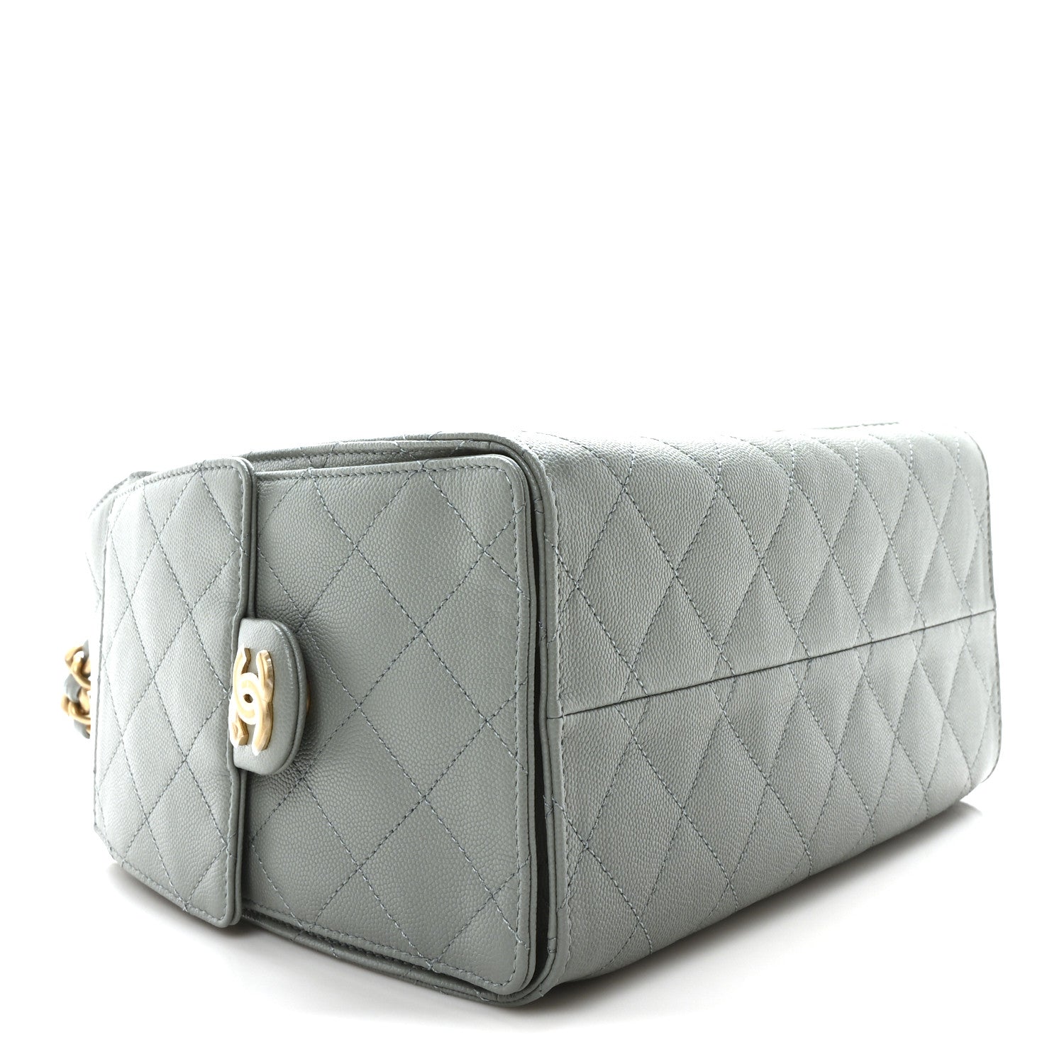 Chanel Caviar Quilted Small Chanel 25 Handbag Light Green 4 of 11
