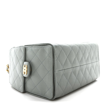Chanel Caviar Quilted Small Chanel 25 Handbag Light Green 4 of 11
