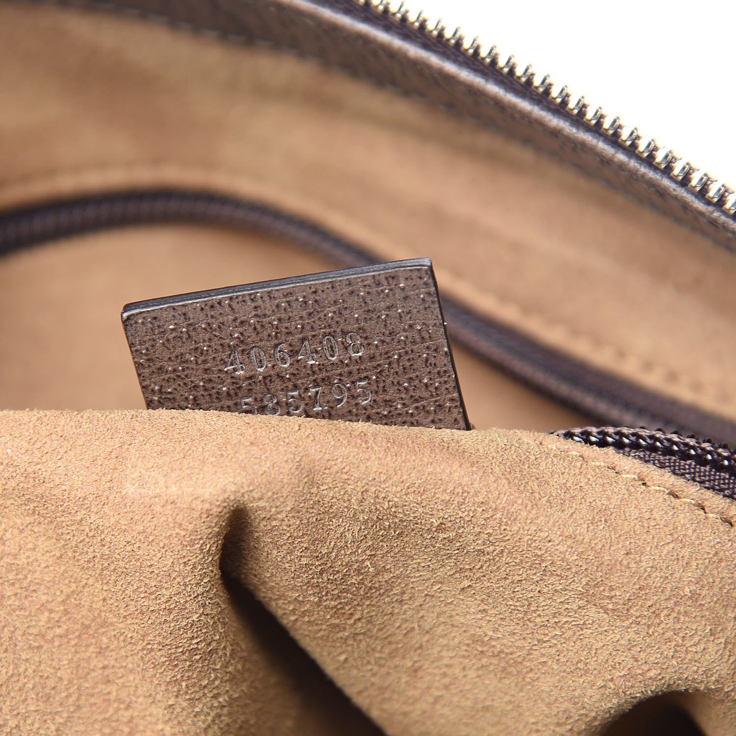 Gucci GG Supreme Monogram Tian Web Medium Flat Messenger Beige Multicolor New Acero 7 of 10