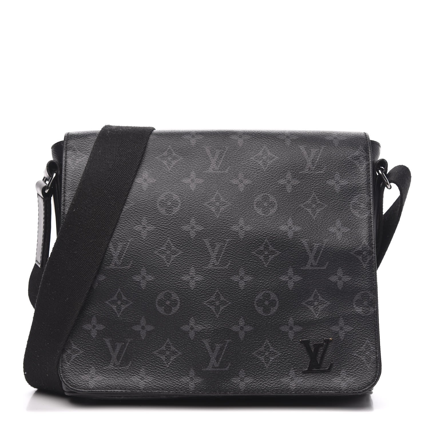 Louis Vuitton Monogram Eclipse District PM Black 1 of 13