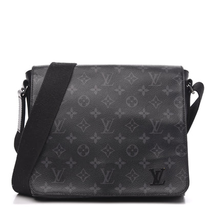 Louis Vuitton Monogram Eclipse District PM Black 1 of 13