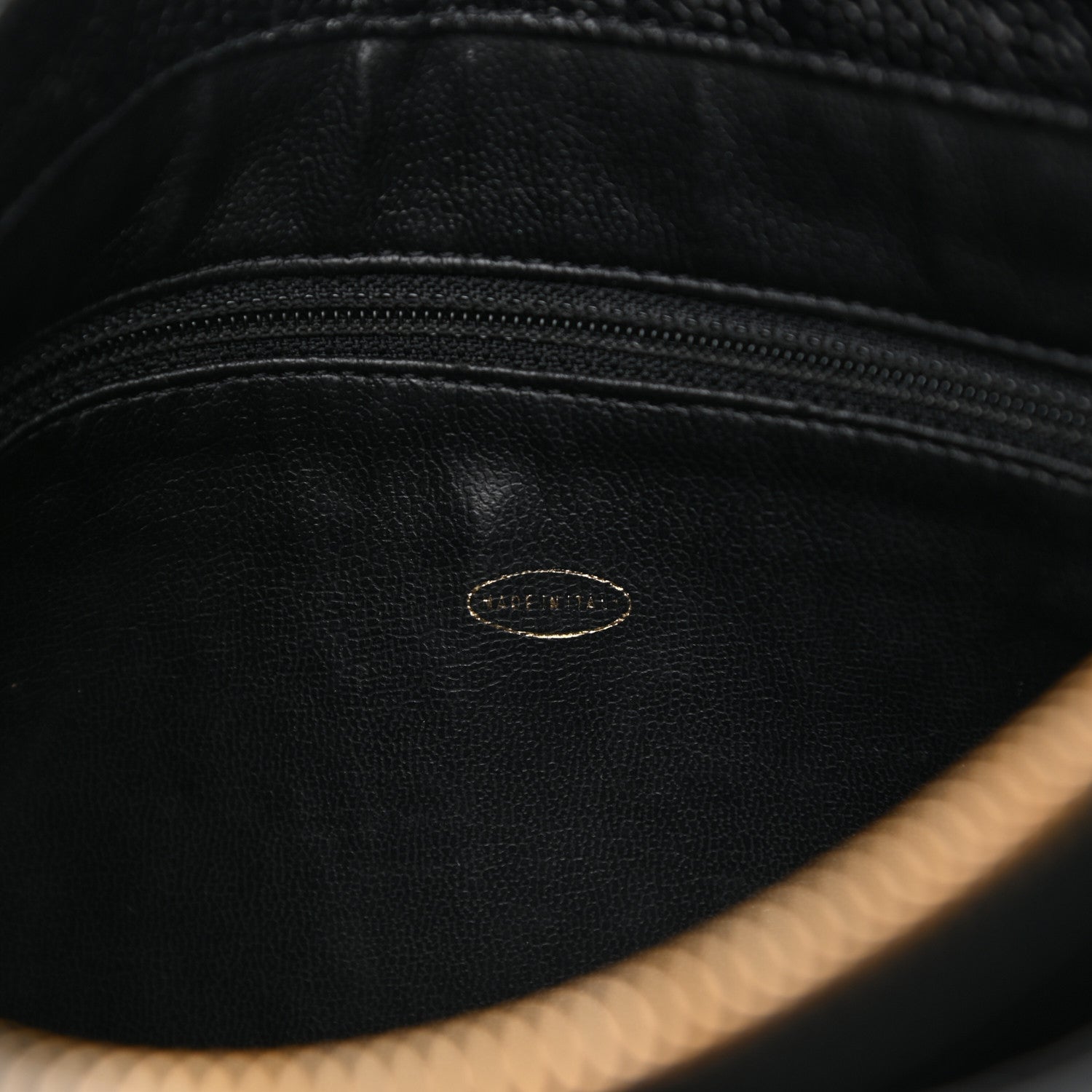 Chanel Caviar CC Shoulder Bag Black 6 of 10