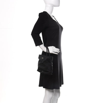 Prada Tessuto Nylon Tote Black 2 of 9