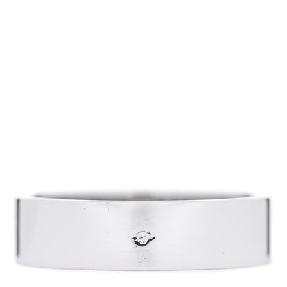 Hermes 18K White Gold Diamond PM Kelly Ring 52 6 3 of 4