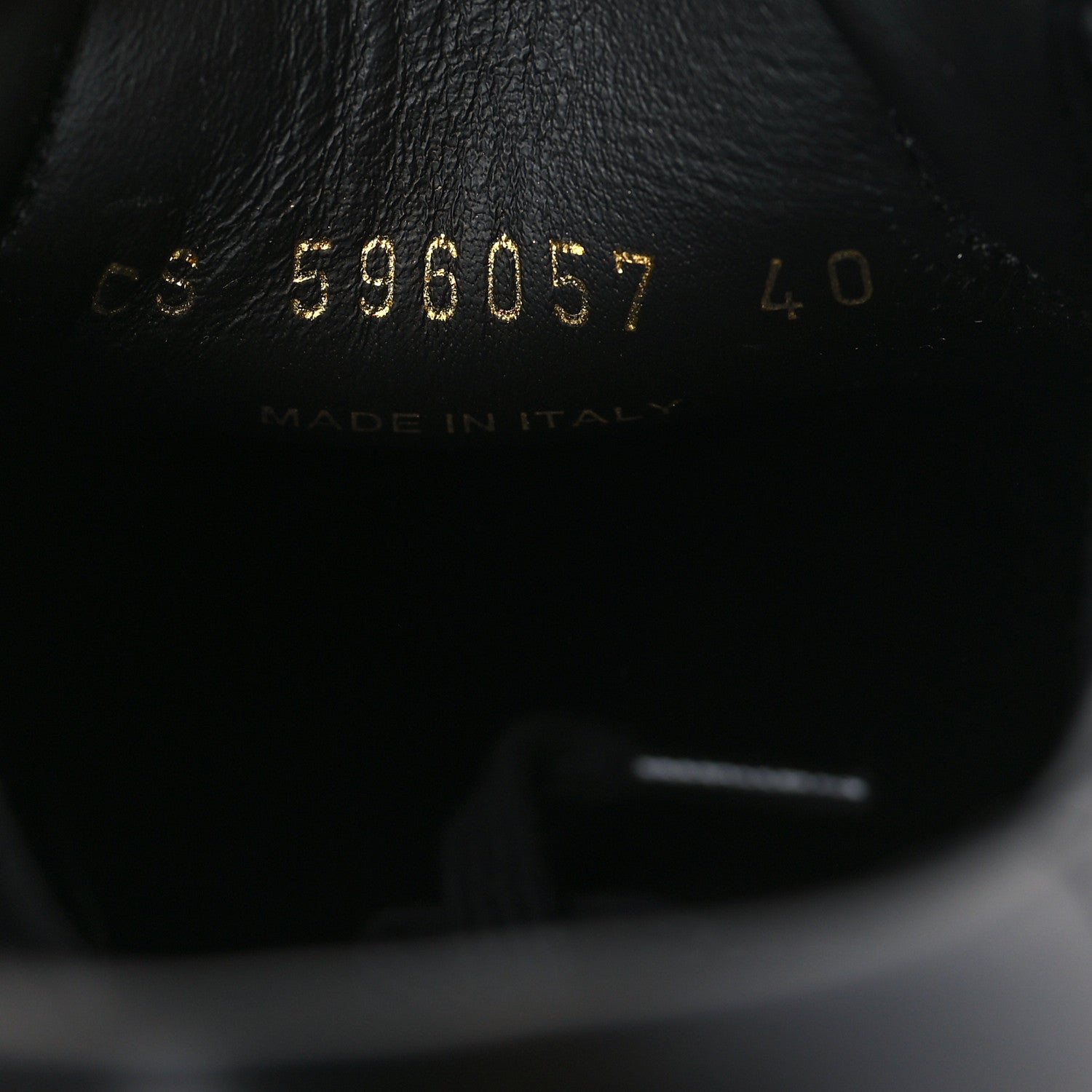 Saint Laurent Calfskin Andy Low Top Sneakers 40 Black 8 of 8