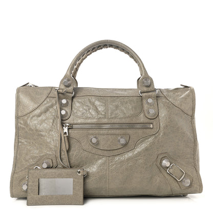 Balenciaga Agneau Giant 21 Silver Hardware Work Papyrus 1 of 11