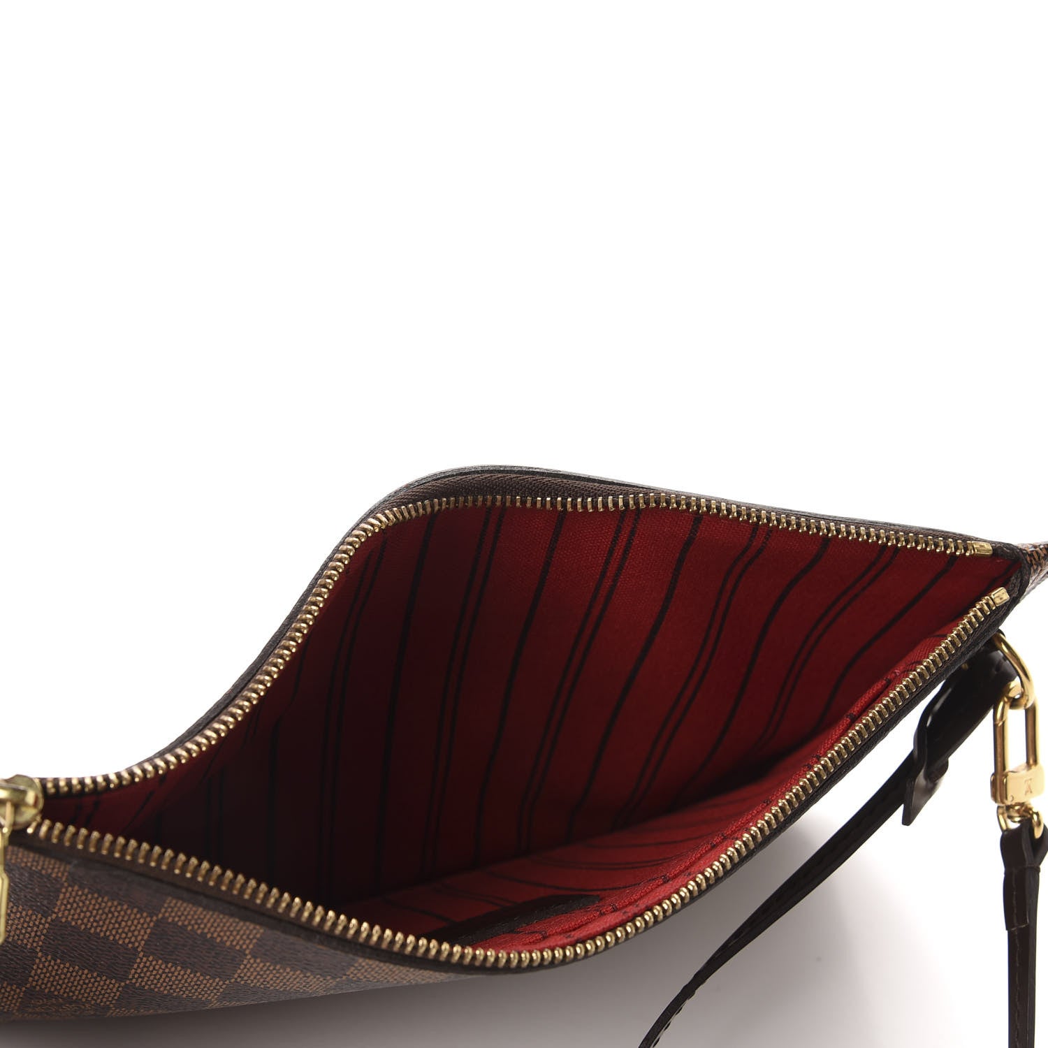 Louis Vuitton Damier Ebene Neverfull MM GM Pochette 5 of 7