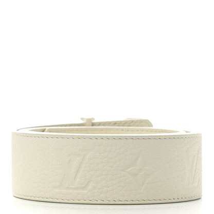 Louis Vuitton Taurillon Illusion 40mm LV Initiales Belt 90 36 White 2 of 7