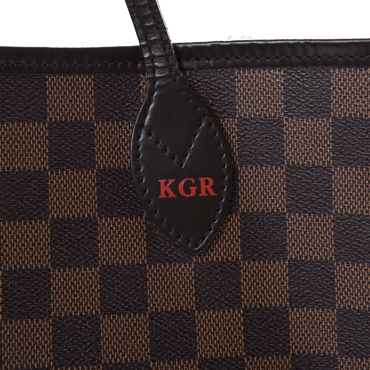 Louis Vuitton Damier Ebene Neverfull MM 17 of 18