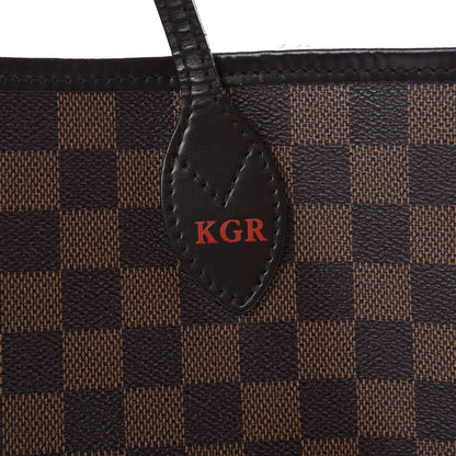 Louis Vuitton Damier Ebene Neverfull MM 17 of 18