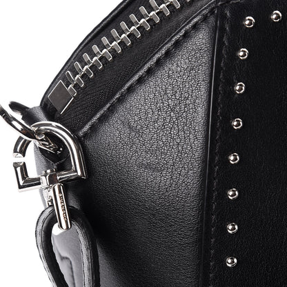 Givenchy Smooth Calfskin Mini Studded Antigona Black 8 of 17