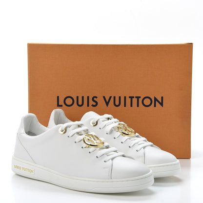 Louis Vuitton Calfskin Frontrow Sneakers 38 White 11 of 11