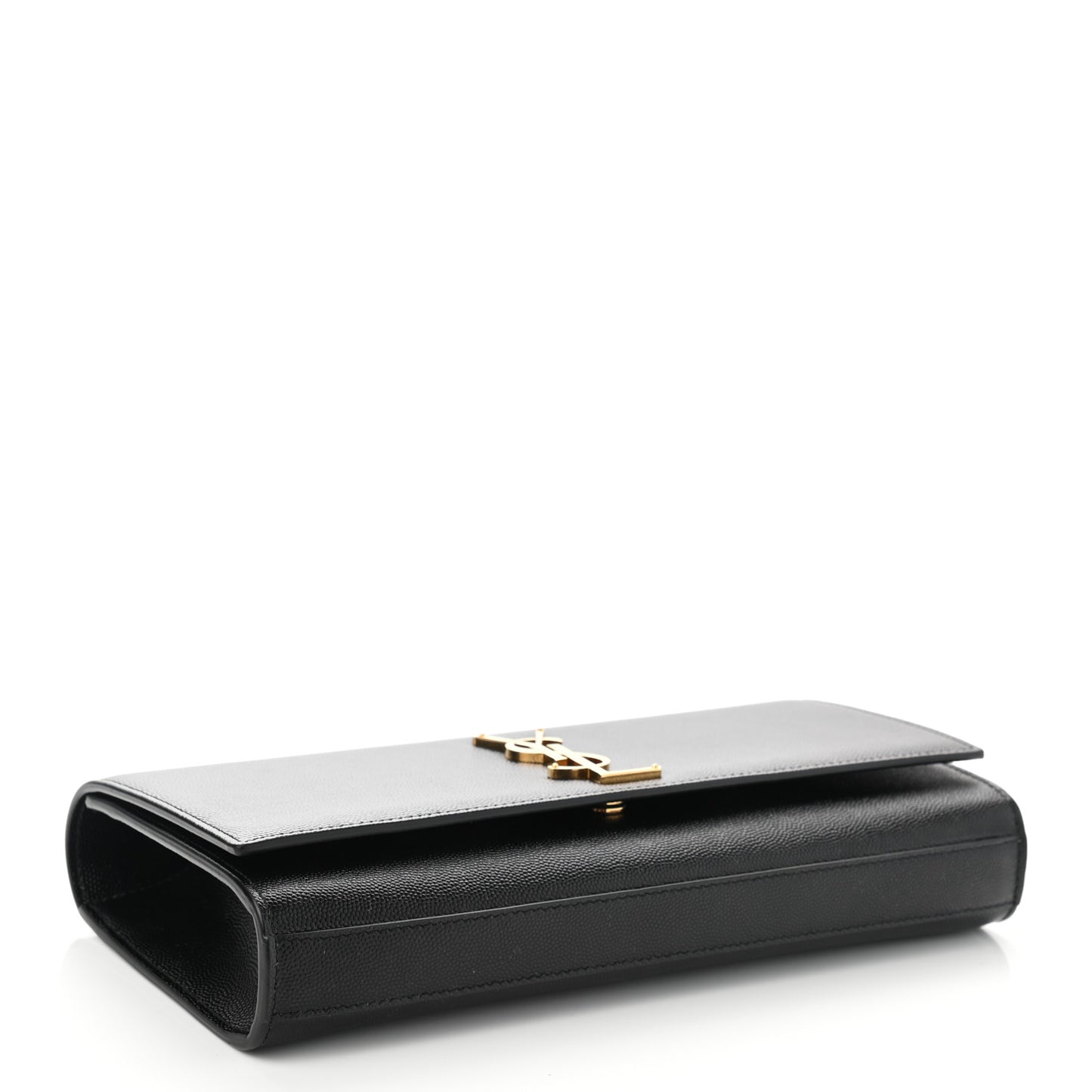 Grain De Poudre Monogram Cassandre Clutch Black
