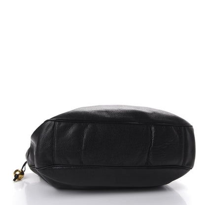 Chanel Caviar Large CC Shoulder Bag Black 4 of 13