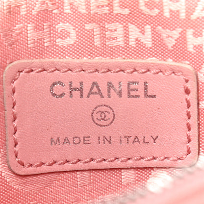 Chanel Lambskin Precious Symbols Pochette Pink 7 of 15