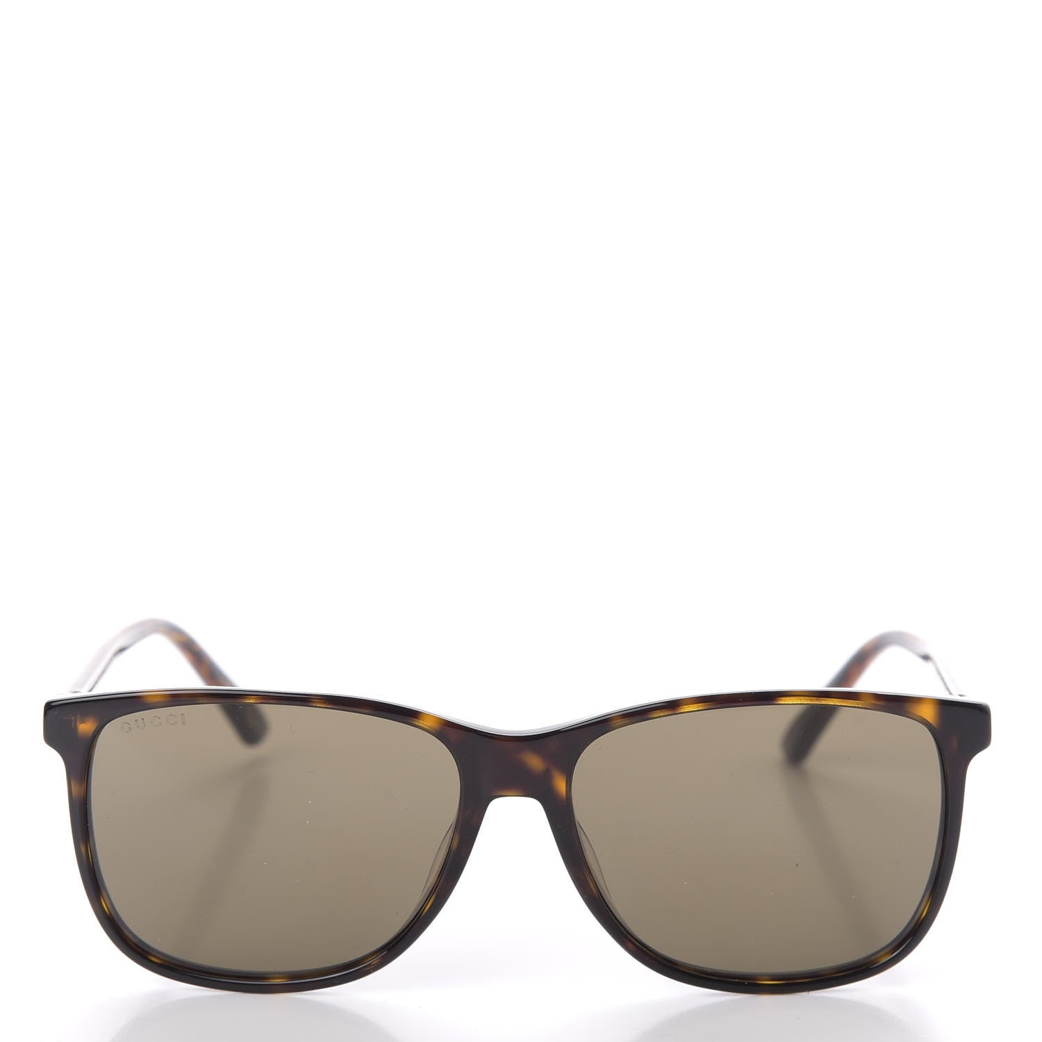 Gucci Square Frame Sunglasses GG00177/S Tortoise 2 of 8