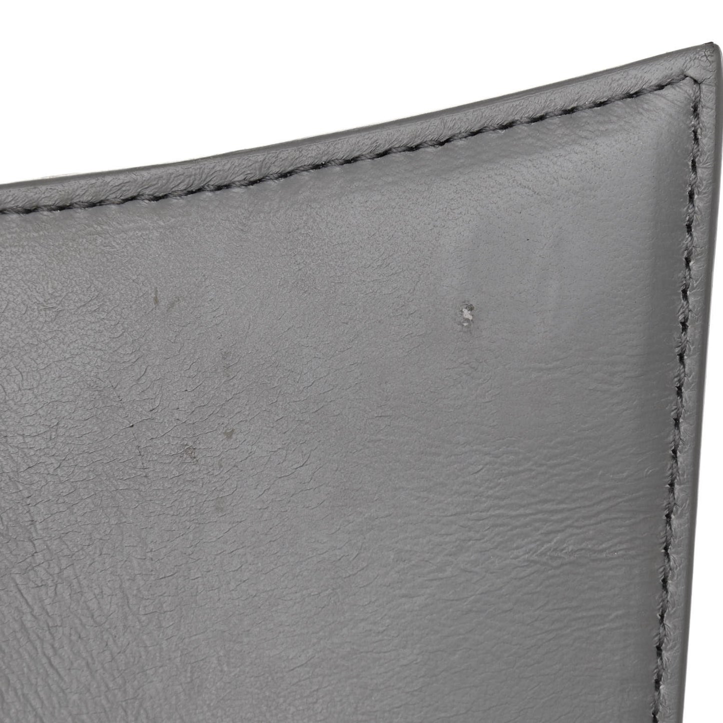 Shiny Calfskin Crocodile Embossed Medium Hourglass Top Handle Bag Balenciaga Grey
