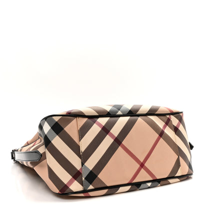 Burberry Nova Check Medium Moore Hobo Black 4 of 10