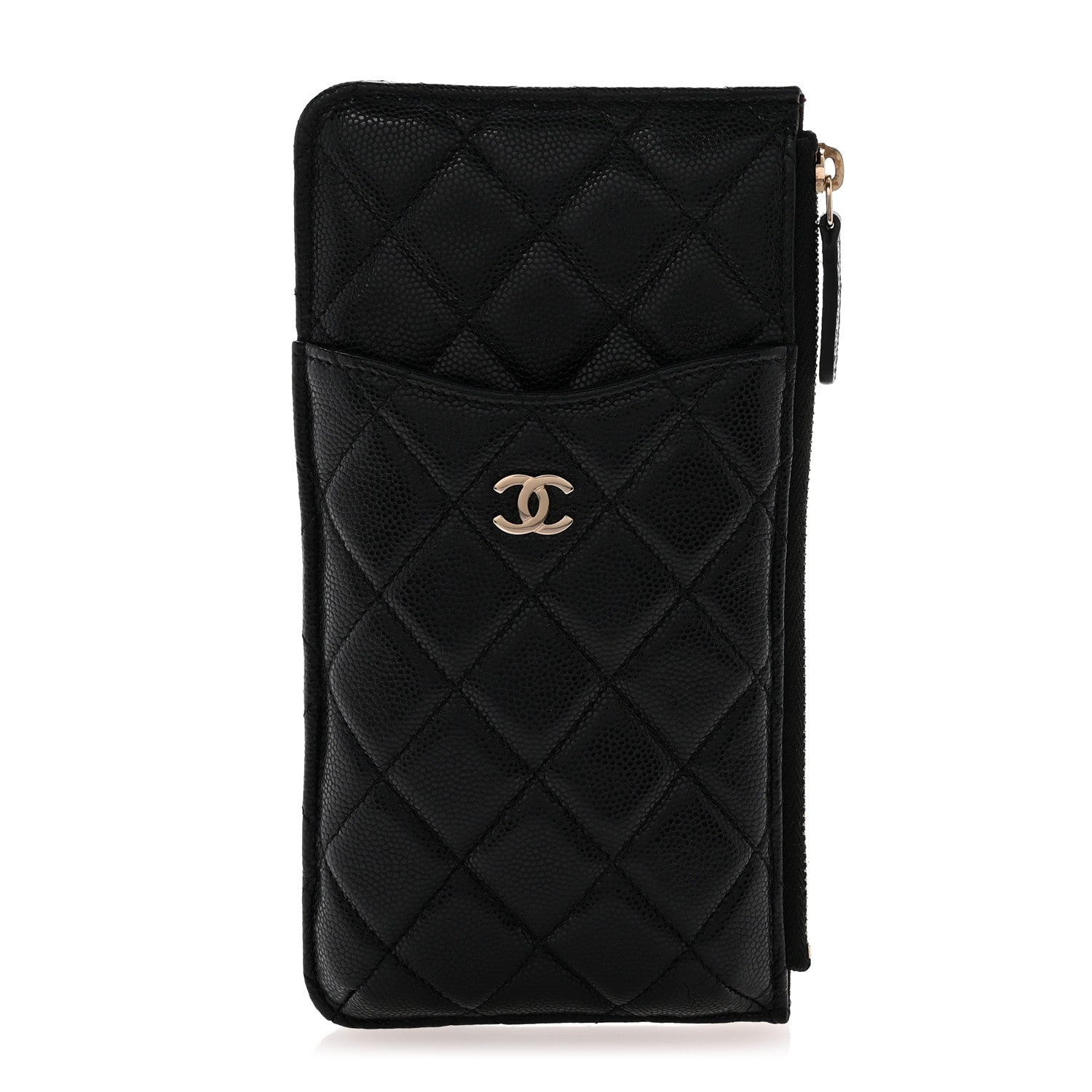 Chanel Caviar Quilted Classic iPhone Pouch Black 1 of 7