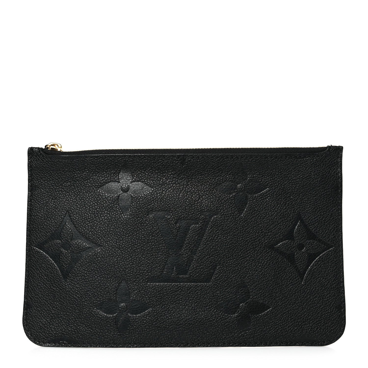 Louis Vuitton Empreinte Monogram Giant Neverfull MM Pochette Black 1 of 5