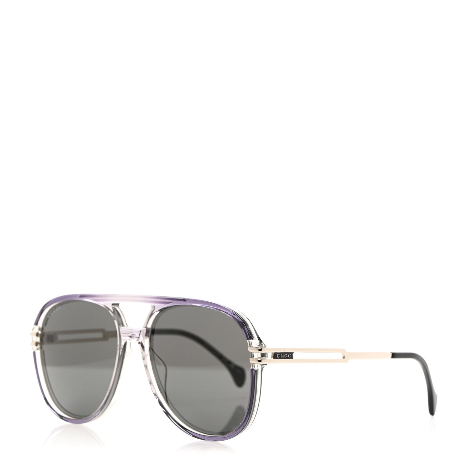 Gucci Navigator Sunglasses GG1104S Black 1 of 8
